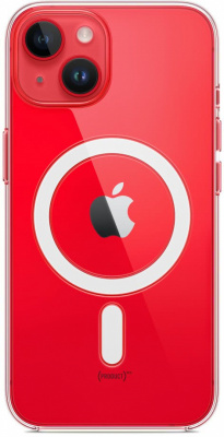 Чехол Apple Clear MagSafe для iPhone 14 (MPU13FEA), прозрачный 5